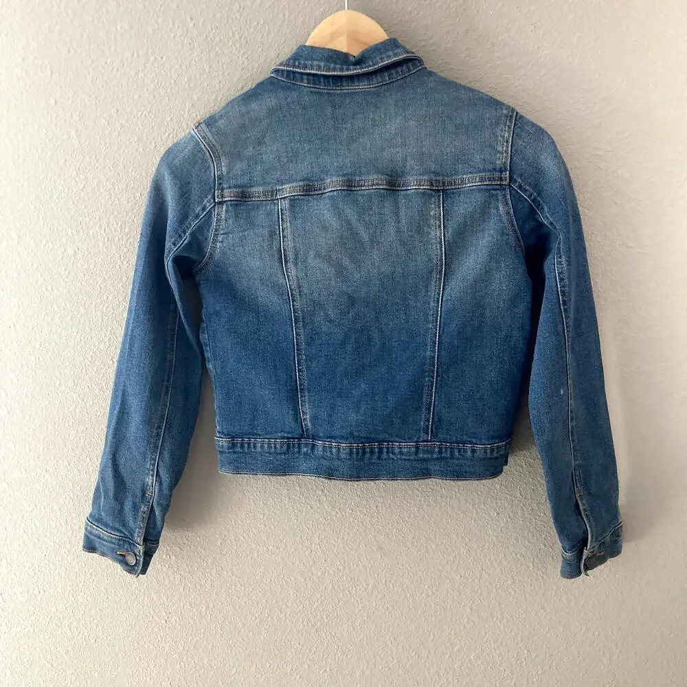 Old Navy Medium Wash Denim Jean Jacket - Large 10/12
